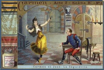 Scène de Carmen, par Georges Bizet - European School